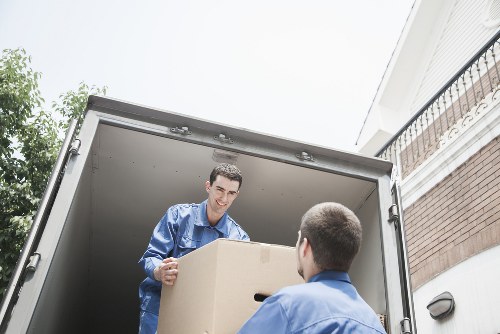 Careful furniture handling during a London house move